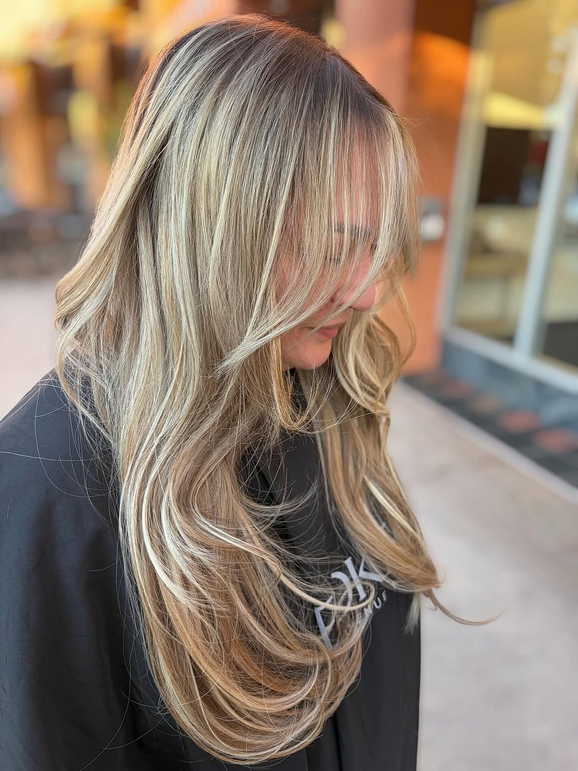 5X5 HD Lace Front Wig Sunny Honey Blonde Balayage color 180% Density 18inch-32inch