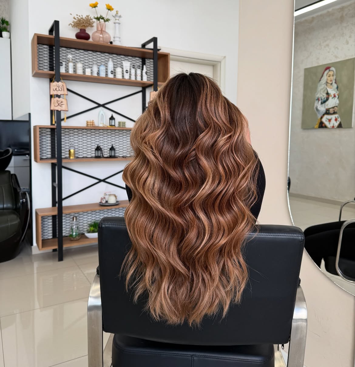 5X5 HD Lace Front Wig Caramel Balayage color 180% Density 18inch-32inch