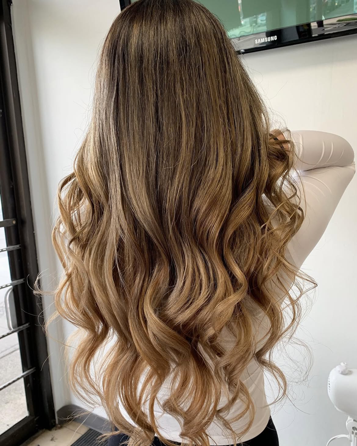 4X4 HD Lace Front Wig Caramel Brown Ombre Highlight color 180% Density 18inch-32inch