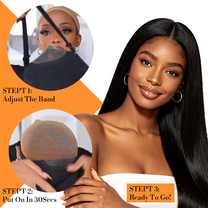 【SeraphicWig】HD Lace Wigs Human Hair Glueless Wear and Go Wig Pre Plucked Natural Hairline Ready to Wear Lace Front Wig