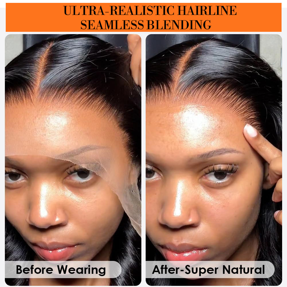 【SeraphicWig】HD Lace Wigs Human Hair Glueless Wear and Go Wig Pre Plucked Natural Hairline Ready to Wear Lace Front Wig