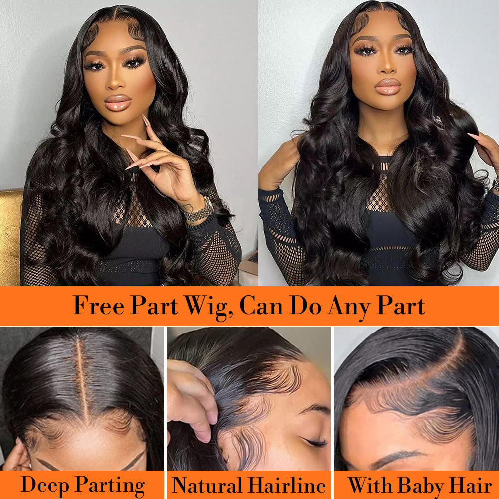 5X5 HD Lace Front Wig Ash Blonde Balayage color 180% Density 18inch-32inch