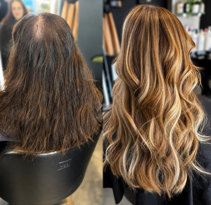 5X5 HD Lace Front Wig Caramel Balayage color 180% Density 18inch-32inch