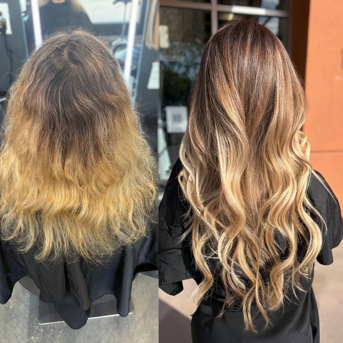 5X5 HD Lace Front Wig Caramel Balayage color 180% Density 18inch-32inch