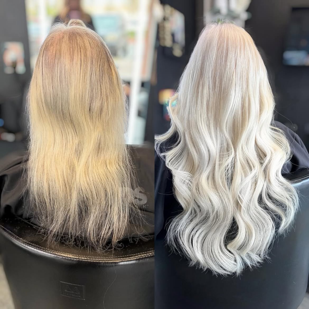 5X5 HD Lace Front Wig Platinum Blonde color 180% Density 18inch-32inch