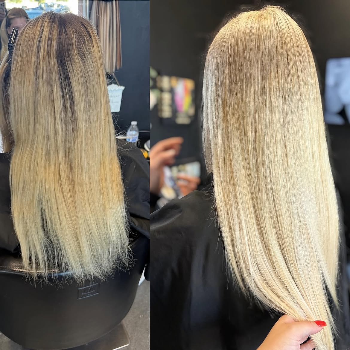 5X5 HD Lace Front Wig Rooted Honey Blonde color 180% Density 18inch-32inch