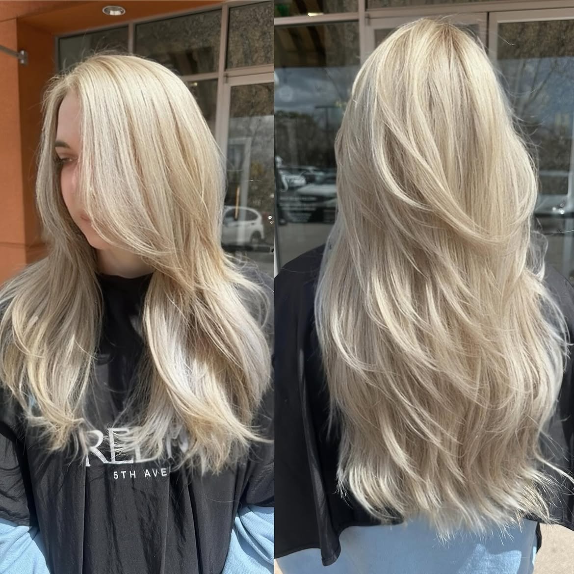 5X5 HD Lace Front Wig Ash Blonde Balayage color 180% Density 18inch-32inch