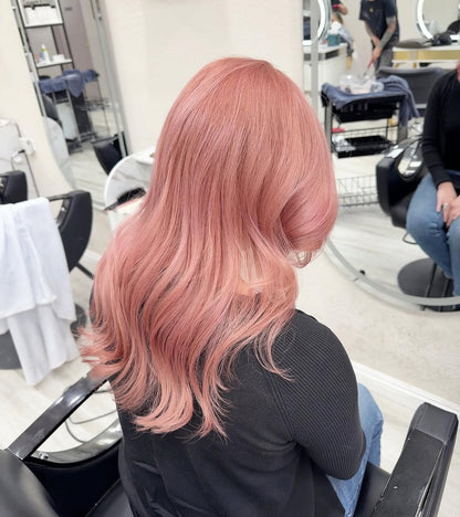 5X5 HD Lace Front Wig #DustyRose Solid Dusty Rose Pink color 180% Density 18inch-32inch