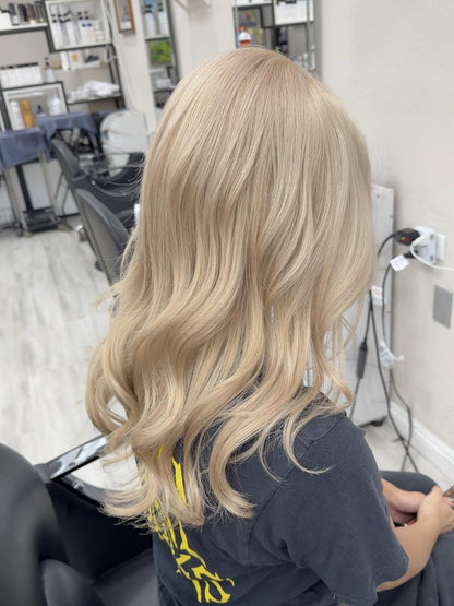 【SeraphicWig】Lace Top Wig Human Hair Wigs  Swiss Lace Free Parting Invisible Scalp Effect Glueless Option