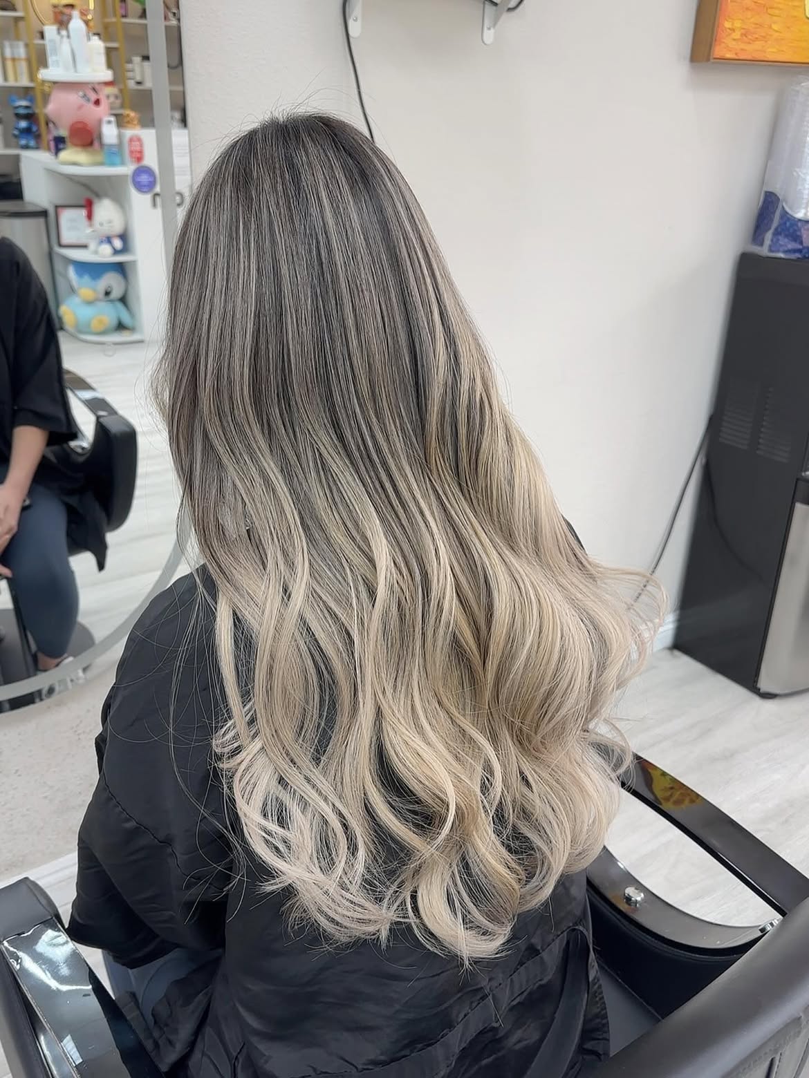 5X5 HD Lace Front Wig Ash Blonde Balayage color 180% Density 18inch-32inch