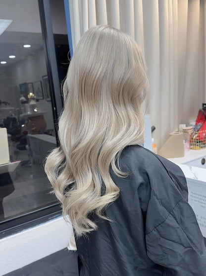 【SeraphicWig】Lace Top Wig Human Hair Wigs  Swiss Lace Free Parting Invisible Scalp Effect Glueless Option