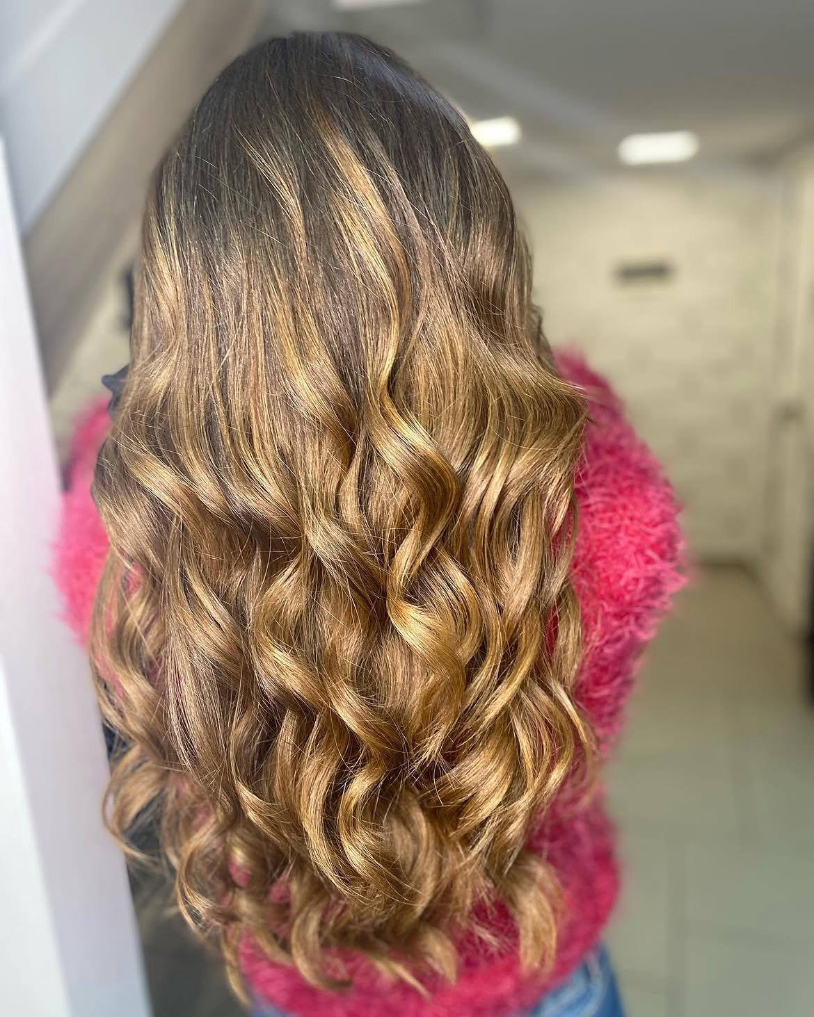 5X5 HD Lace Front Wig Balayage Caramel Brown color 180% Density 18inch-32inch