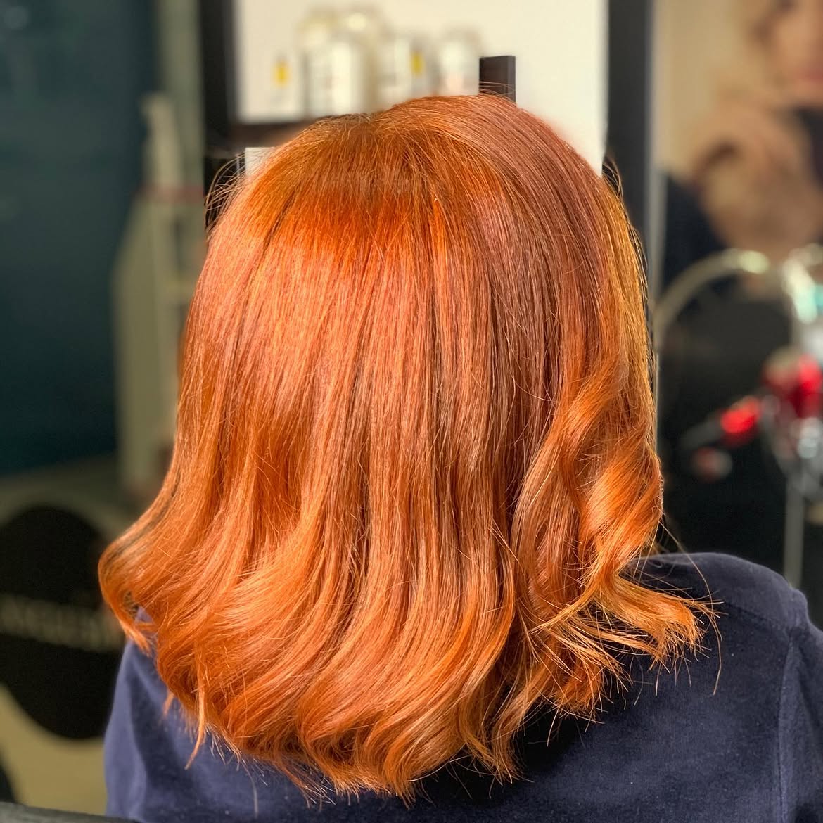 5X5 HD Lace Front Wig Bright Orange color 180% Density 18inch-32inch