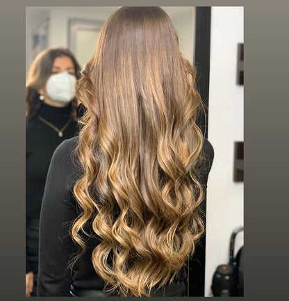 4X4 HD Lace Front Wig Balayage Warm Honey Brown color 180% Density 18inch-32inch