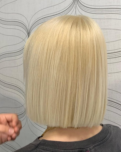 【SeraphicWig】Lace Top Wig Human Hair Wigs  Swiss Lace Free Parting Invisible Scalp Effect Glueless Option