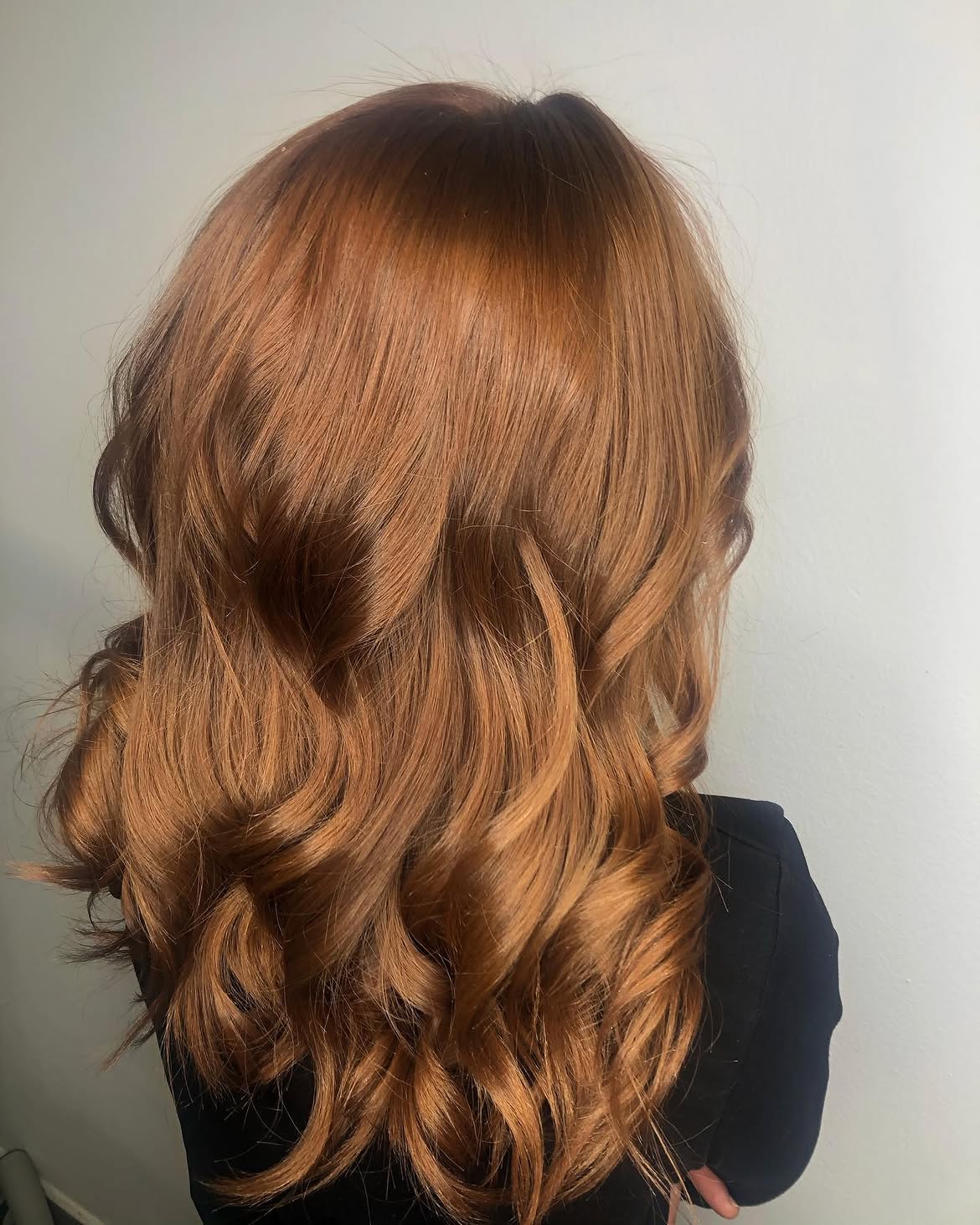 5X5 HD Lace Front Wig Ginger Balayage color 180% Density 18inch-32inch