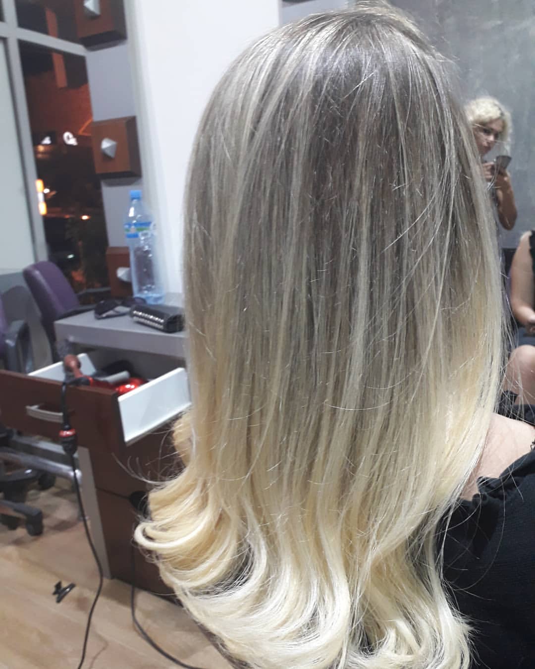 5X5 HD Lace Front Wig Ash Blonde Balayage color 180% Density 18inch-32inch