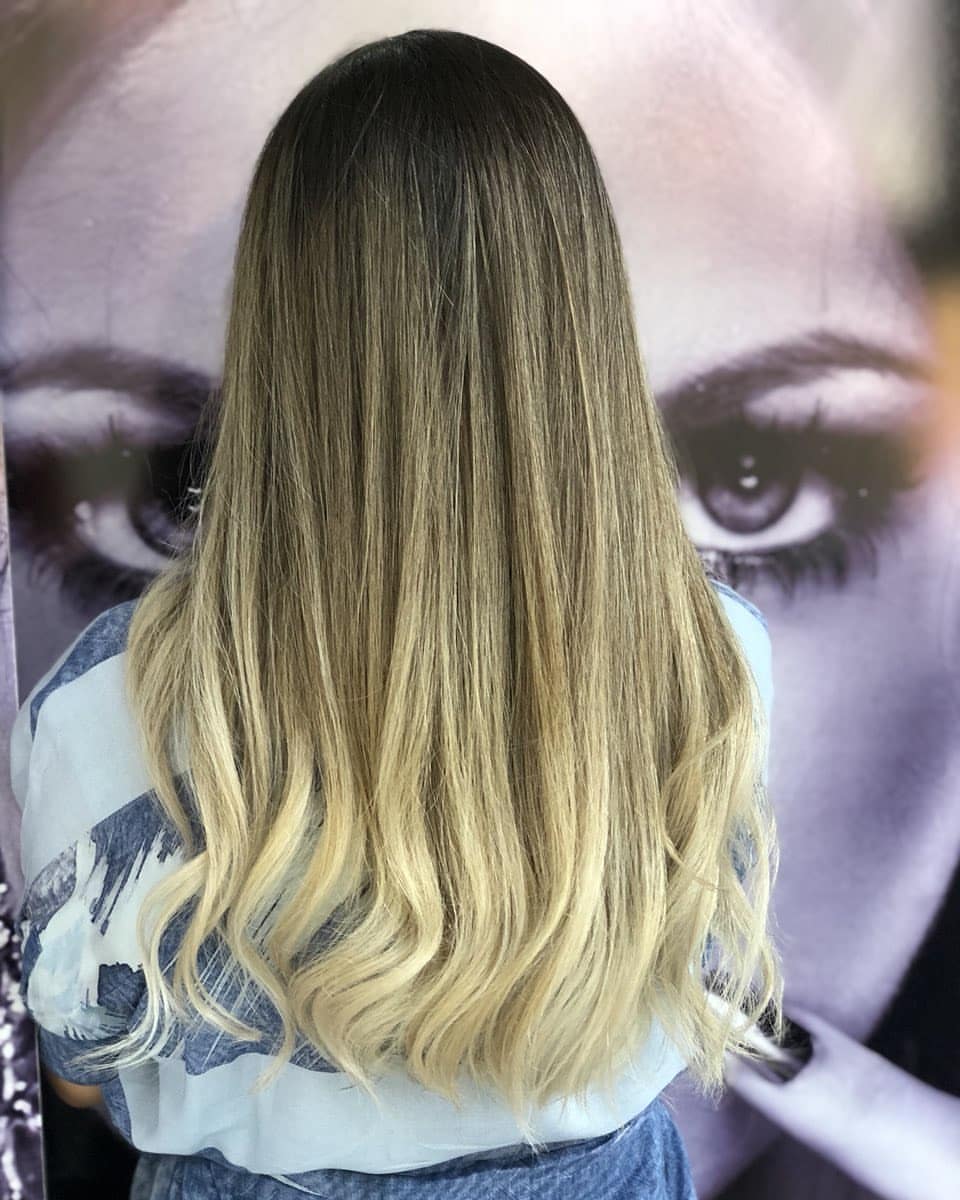 4X4 HD Lace Front Wig Dark Root Ash Blonde Ombre color 180% Density 18inch-32inch