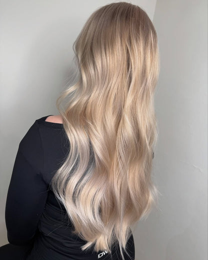 【SeraphicWig】Lace Top Wig Human Hair Wigs  Swiss Lace Free Parting Invisible Scalp Effect Glueless Option