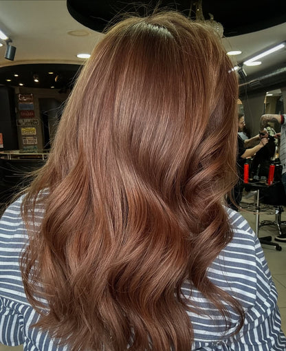 5X5 HD Lace Front Wig #8 Solid Light Chestnut Brown color 180% Density 18inch-32inch