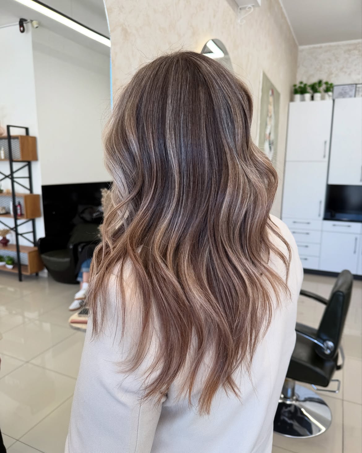 4X4 HD Lace Front Wig Balayage Chestnut Brown with Ash Blonde Highlights color 180% Density 18inch-32inch