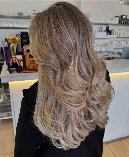5X5 HD Lace Front Wig  #4/27 color 180% Density 18inch-32inch