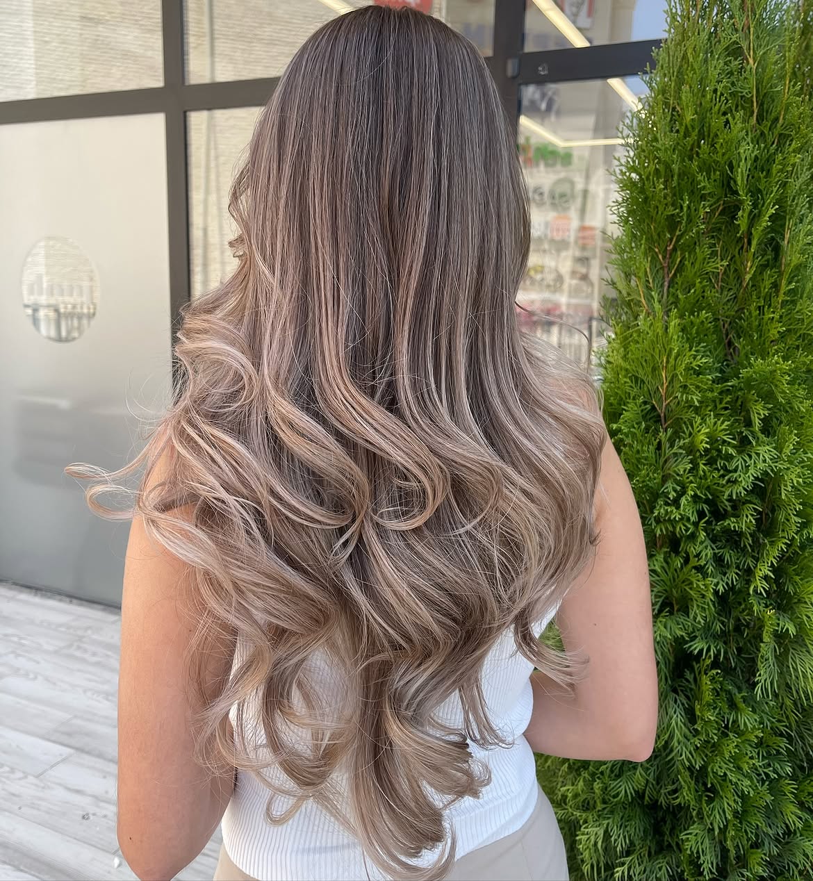 4X4 HD Lace Front Wig Milk Tea Brown Balayage color 180% Density 18inch-32inch