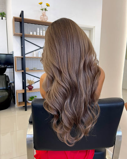 【SeraphicWig】Lace Top Wig Human Hair Wigs  Swiss Lace Free Parting Invisible Scalp Effect Glueless Option