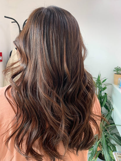 【SeraphicWig】Lace Top Wig Human Hair Wigs  Swiss Lace Free Parting Invisible Scalp Effect Glueless Option