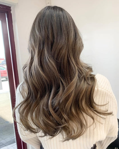 4X4 HD Lace Front Wig Honey Brown Balayage color 180% Density 18inch-32inch