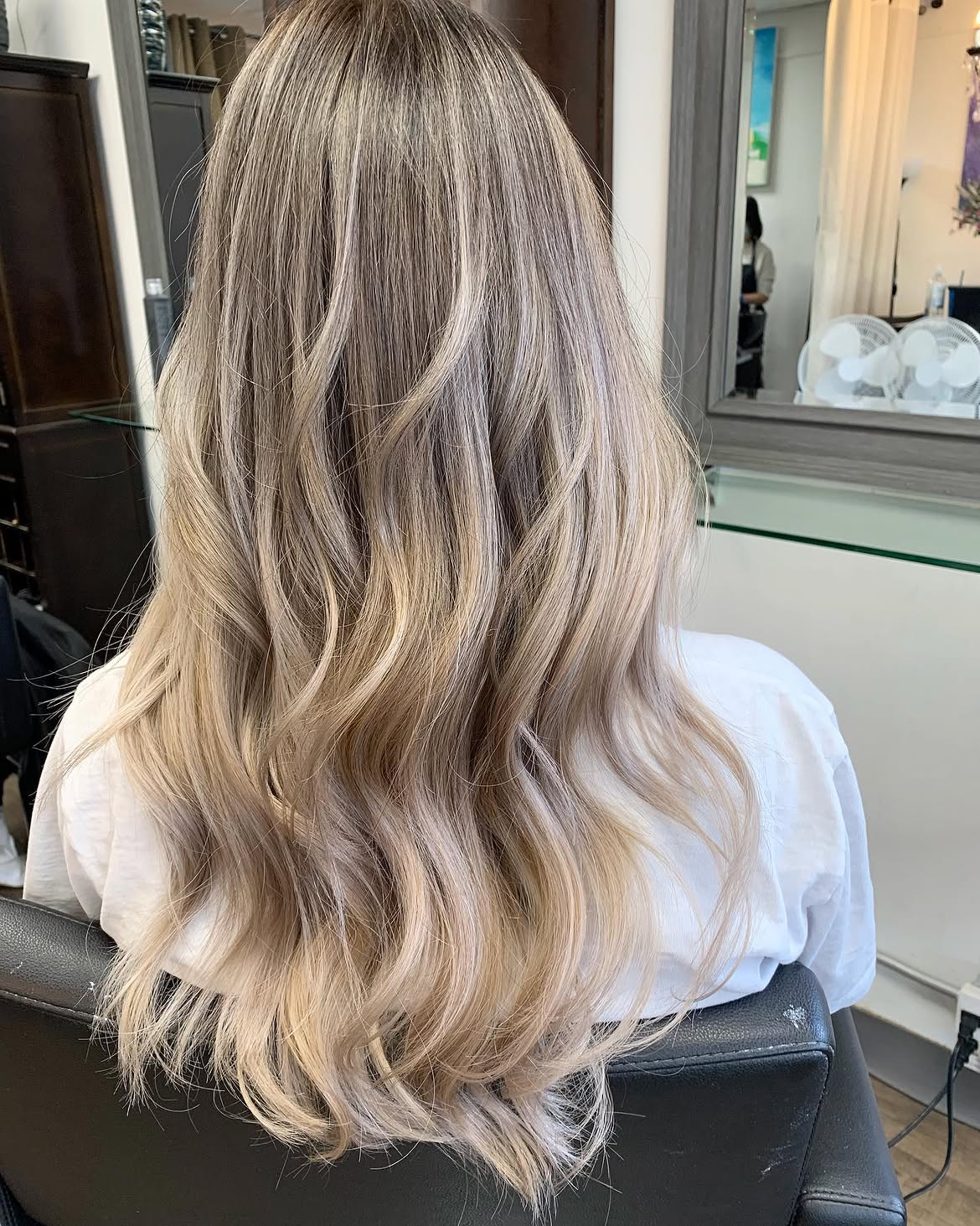 4X4 HD Lace Front Wig Balayage Ash Brown with Platinum Blonde Highlights color 180% Density 18inch-32inch