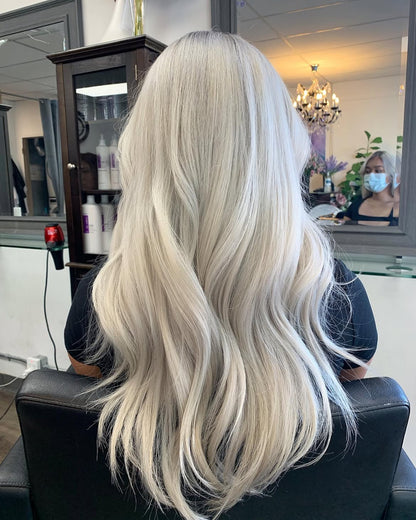 4X4 HD Lace Front Wig Platinum Blonde Body Wave Bob color 180% Density 18inch-32inch