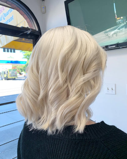 【SeraphicWig】Lace Top Wig Human Hair Wigs  Swiss Lace Free Parting Invisible Scalp Effect Glueless Option