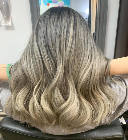 【SeraphicWig】Lace Top Wig Human Hair Wigs  Swiss Lace Free Parting Invisible Scalp Effect Glueless Option