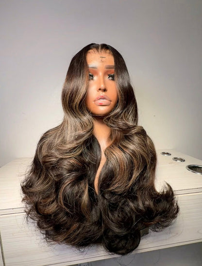 【SeraphicWig】HD Lace Wigs Human Hair Glueless Wear and Go Wig Pre Plucked Natural Hairline Ready to Wear Lace Front Wig