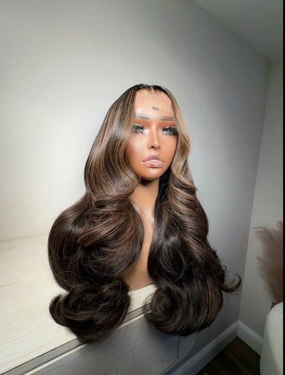 【SeraphicWig】HD Lace Wigs Human Hair Glueless Wear and Go Wig Pre Plucked Natural Hairline Ready to Wear Lace Front Wig