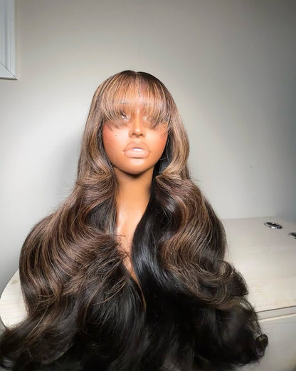 【SeraphicWig】HD Lace Wigs Human Hair Glueless Wear and Go Wig Pre Plucked Natural Hairline Ready to Wear Lace Front Wig
