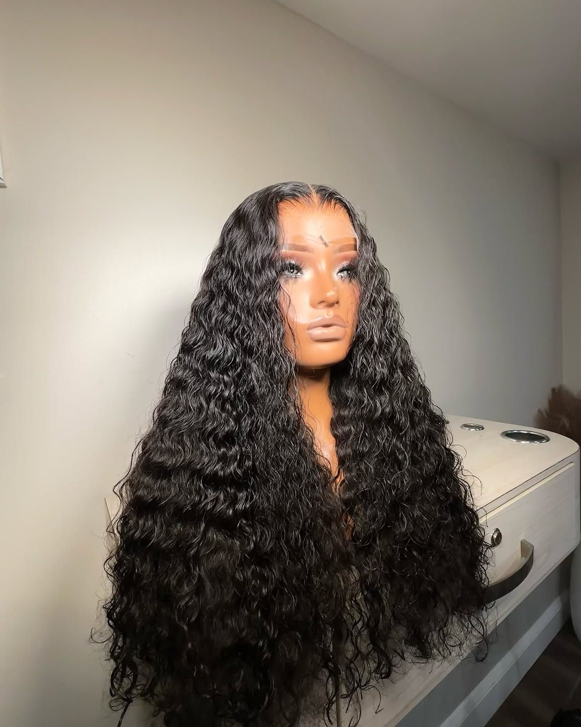 【SeraphicWig】HD Lace Wigs Human Hair Deep Curly Glueless Wear and Go Wig Pre Plucked Natural Hairline Ready to Wear Lace Front Wig