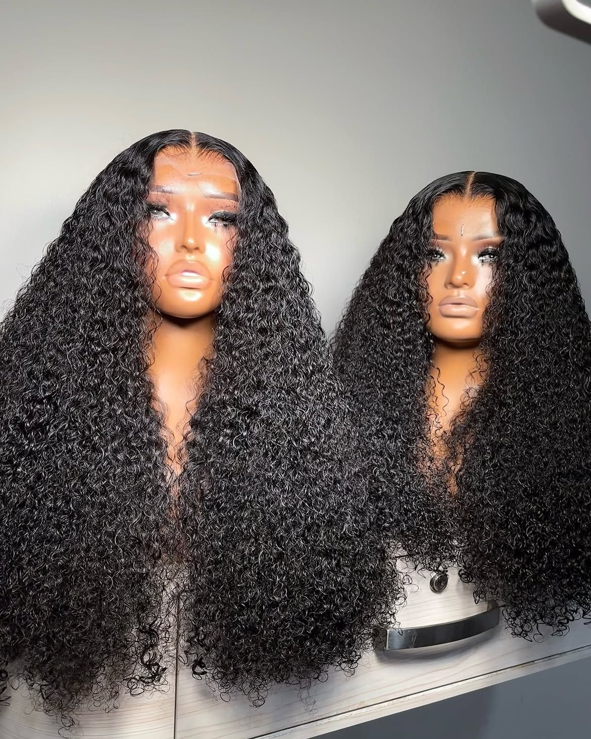 【SeraphicWig】HD Lace Wigs Human Hair Deep Curly Glueless Wear and Go Wig Pre Plucked Natural Hairline Ready to Wear Lace Front Wig