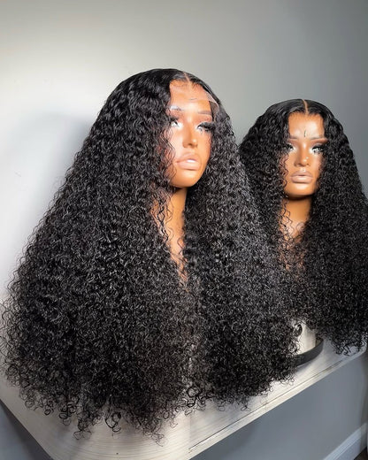 【SeraphicWig】HD Lace Wigs Human Hair Deep Curly Glueless Wear and Go Wig Pre Plucked Natural Hairline Ready to Wear Lace Front Wig