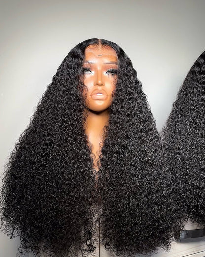 【SeraphicWig】HD Lace Wigs Human Hair Deep Curly Glueless Wear and Go Wig Pre Plucked Natural Hairline Ready to Wear Lace Front Wig