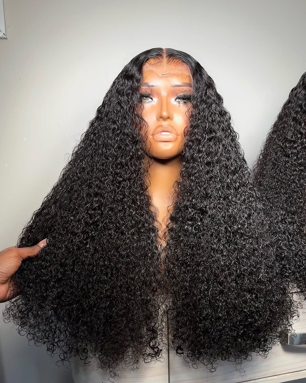 【SeraphicWig】HD Lace Wigs Human Hair Deep Curly Glueless Wear and Go Wig Pre Plucked Natural Hairline Ready to Wear Lace Front Wig