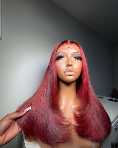 【SeraphicWig】HD Lace Wigs Human Hair  Glueless Wear and Go Wig Pre Plucked Natural Hairline Ready to Wear Lace Front Wig