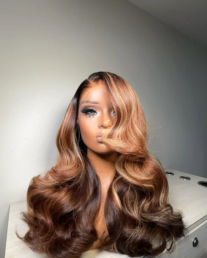 【SeraphicWig】HD Lace Wigs Human Hair  Glueless Wear and Go Wig Pre Plucked Natural Hairline Ready to Wear Lace Front Wig （副本）
