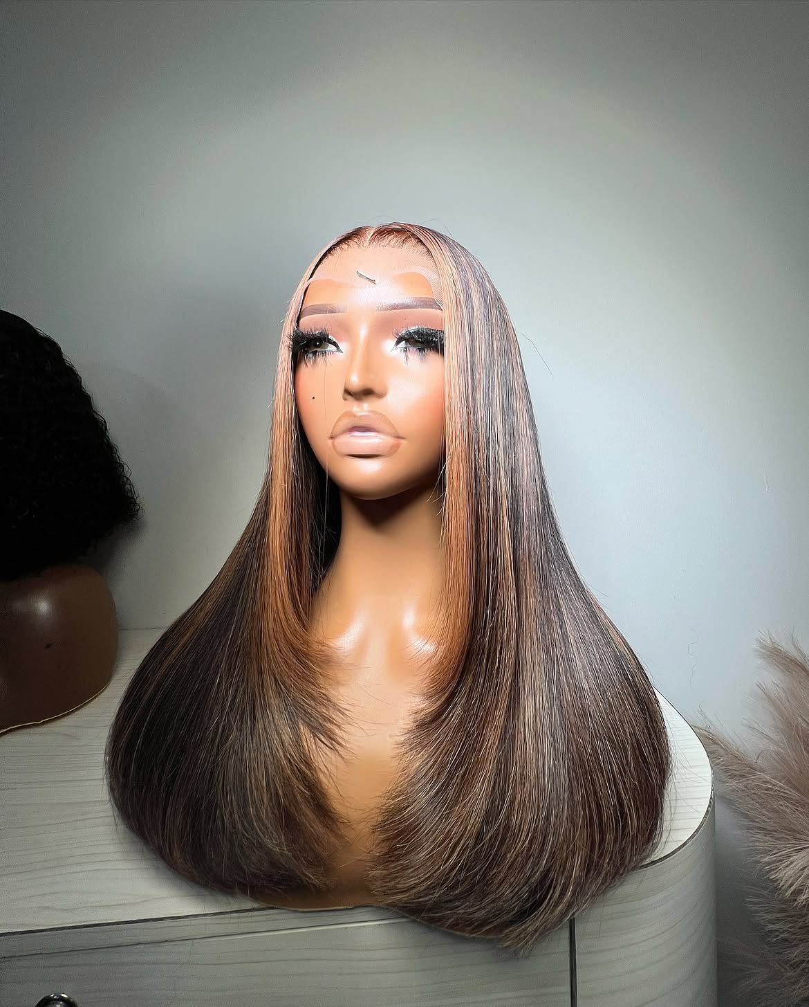 【SeraphicWig】HD Lace Wigs Human Hair  Glueless Wear and Go Wig Pre Plucked Natural Hairline Ready to Wear Lace Front Wig