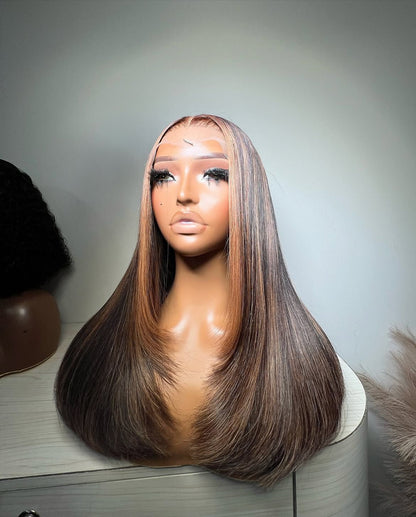 【SeraphicWig】HD Lace Wigs Human Hair  Glueless Wear and Go Wig Pre Plucked Natural Hairline Ready to Wear Lace Front Wig