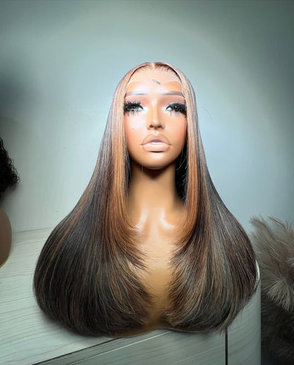 【SeraphicWig】HD Lace Wigs Human Hair  Glueless Wear and Go Wig Pre Plucked Natural Hairline Ready to Wear Lace Front Wig