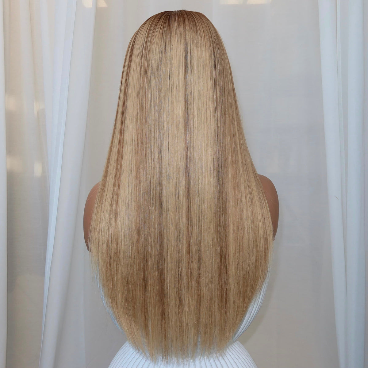 【SeraphicWig】Lace Top Wig Human Hair Wigs  Swiss Lace Free Parting Invisible Scalp Effect Glueless Option