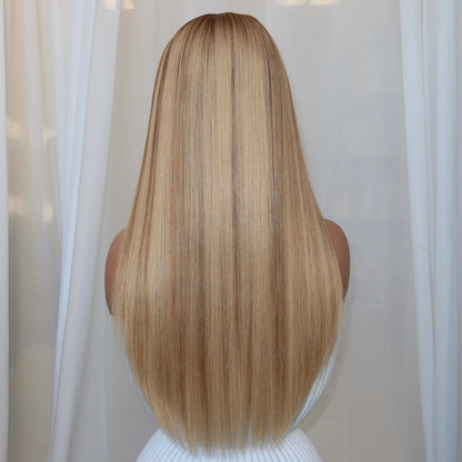 【SeraphicWig】Lace Top Wig Human Hair Wigs  Swiss Lace Free Parting Invisible Scalp Effect Glueless Option