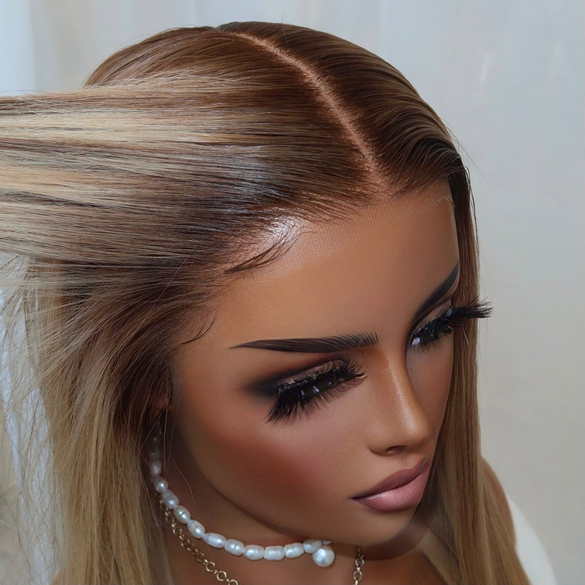 【SeraphicWig】Lace Top Wig Human Hair Wigs  Swiss Lace Free Parting Invisible Scalp Effect Glueless Option